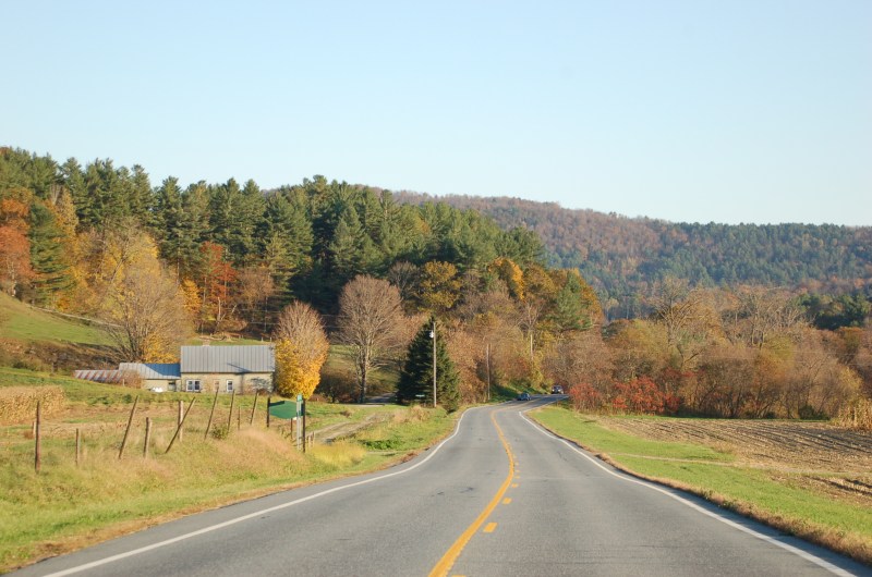 RT 116S in Vermont RT 116S in Vermont
