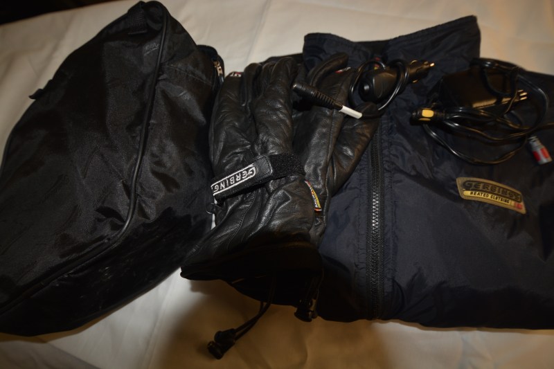 Last of three mini bags in the saddle bag