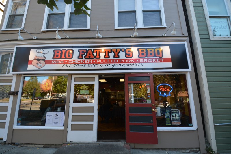 Big Fatty's BBQ in Burlington Vermont Big Fatty's BBQ in Burlington Vermont