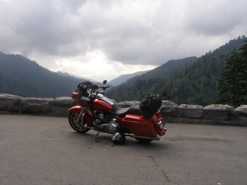 Doug's Roadglide in the Smokey Mountains Doug's Roadglide in the Smokey Mountains