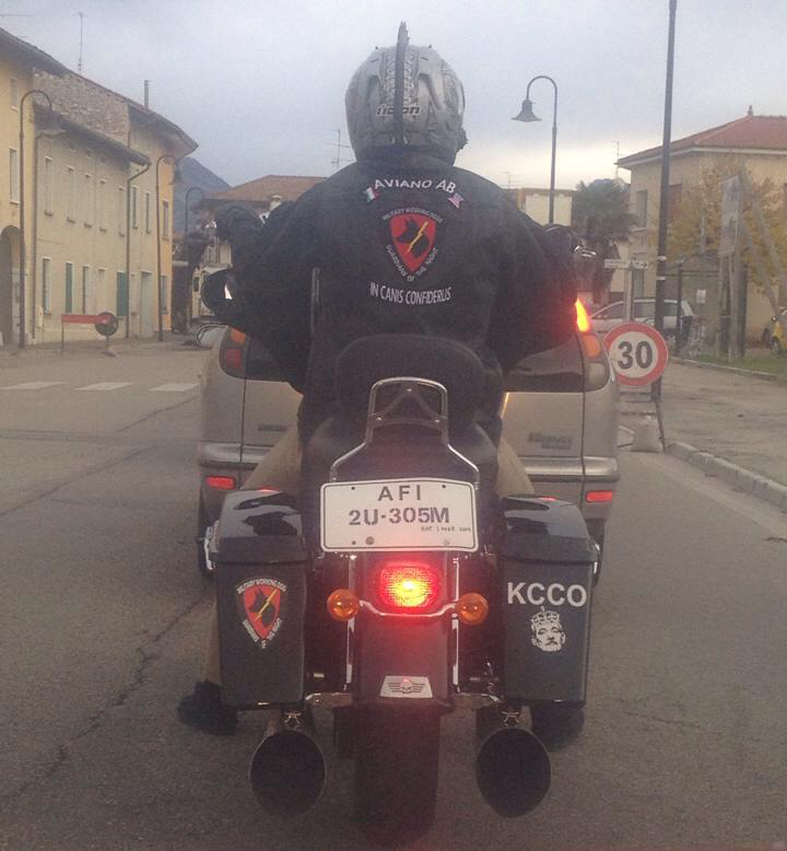 Joe Burns USAF Military Working Dog Handler currently stationed at Aviano Air Base Italy