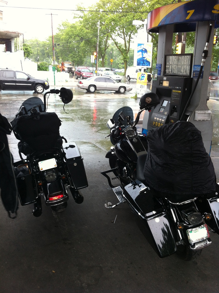 North Philadelphia flash flood and stuck