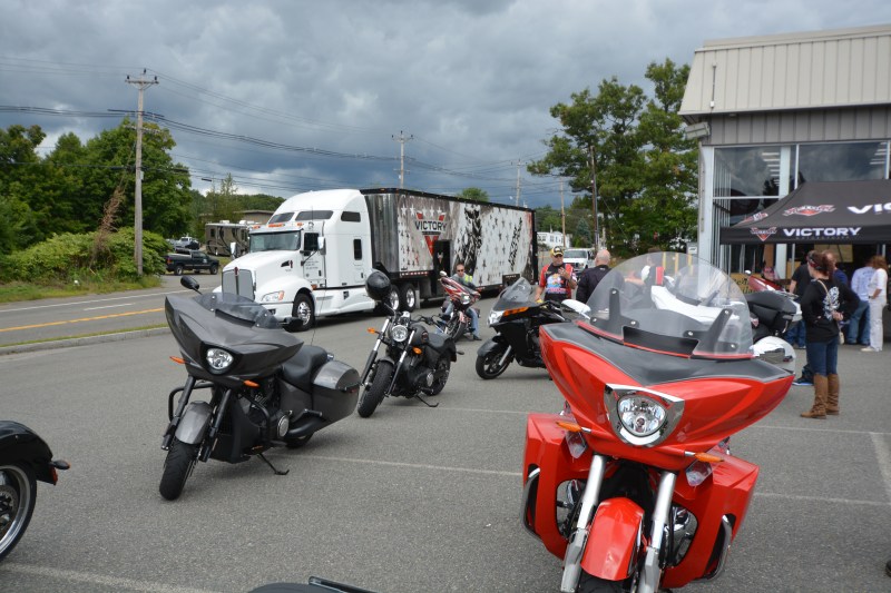 Indian Chieftain versus the Victory Cross Country