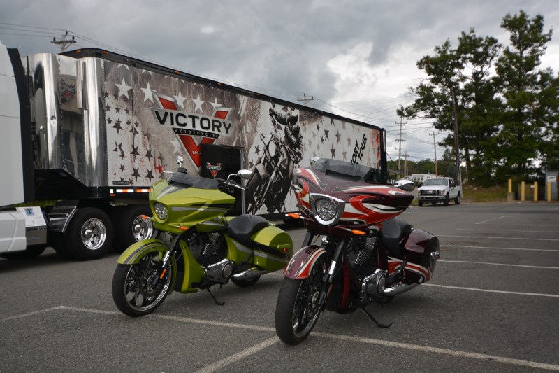 Victory Magnum Test Ride at Momsouth in Foxboro MA 