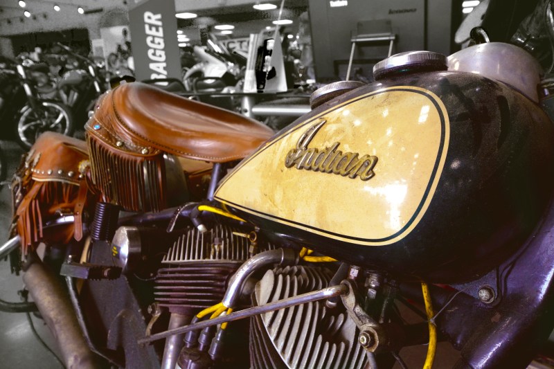Vintage Indian Motorcycle